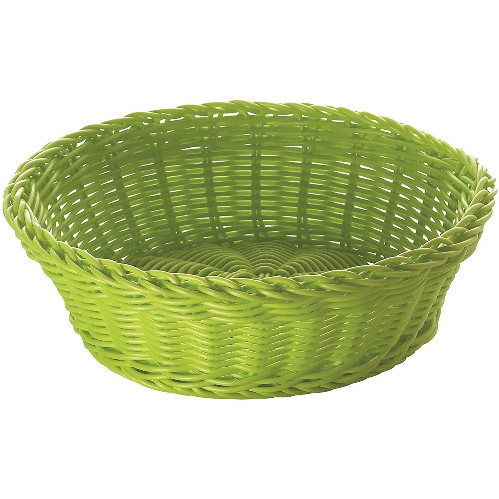 Excelsa Cestino tavola per alimenti Intrecci Verde diametro 20 cod.41235